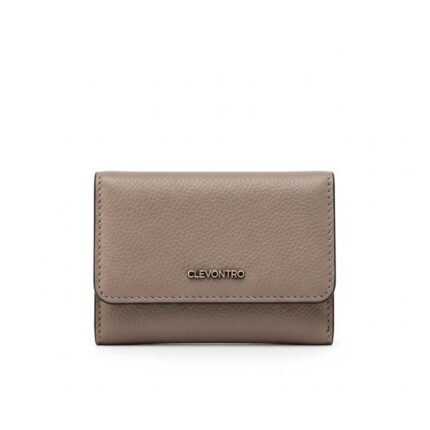 Clevontro Women's RFID Blocking Leather Wallet Slim Bifold Card Holder
